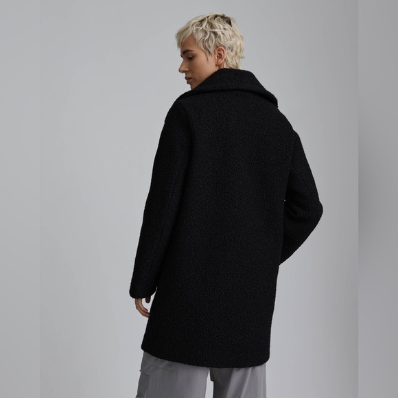 $260 NVLT Anthropologie Flat Bouclé Overcoat (new with tag) - Picture 5 of 14